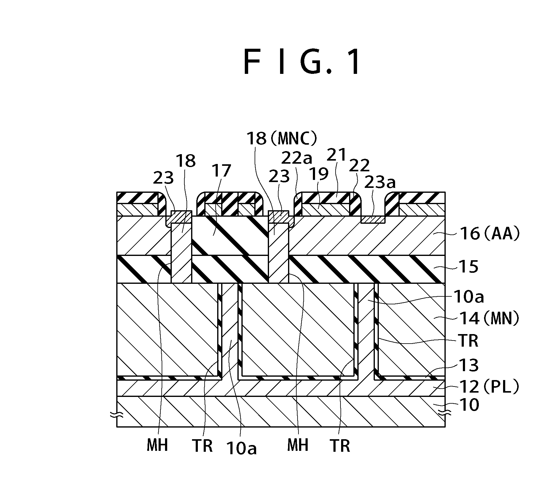 Semiconductor memory device, semiconductor device, and method for production thereof