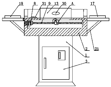 Teaching device for accounting