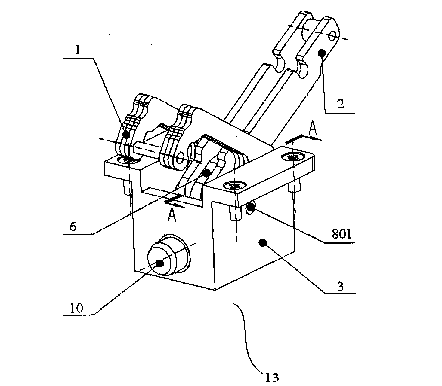 Locking connecting device, LED (Light Emitting Diode) screen box and LED display screen