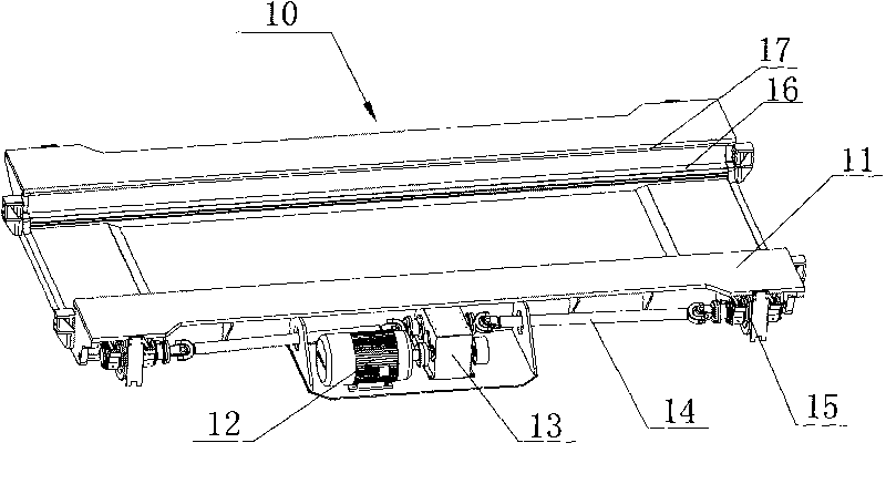 Charging and discharging manipulator for heat treatment