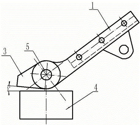 Driving cab rollover protection mechanism