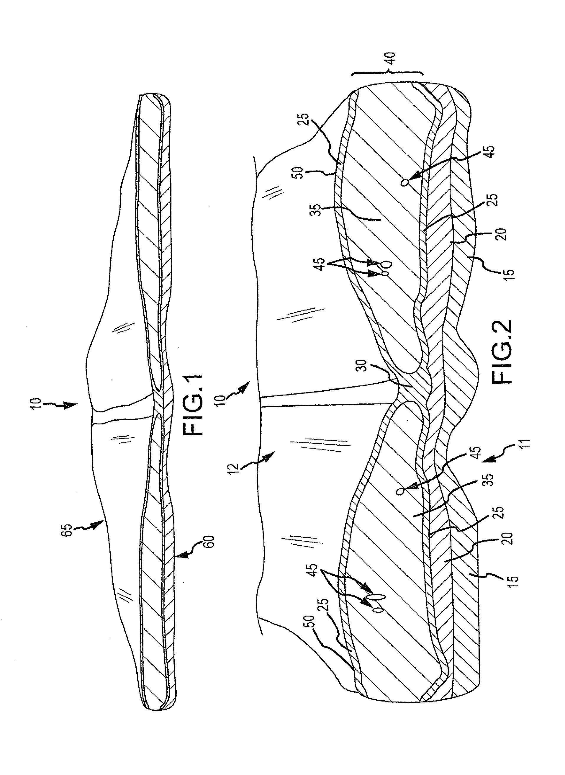 Simulated tissue, body lumens and body wall and methods of making same