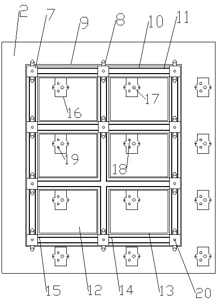 Bookshelf with self-adaptive height