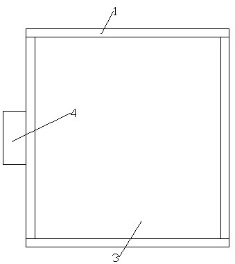 Bookshelf with self-adaptive height