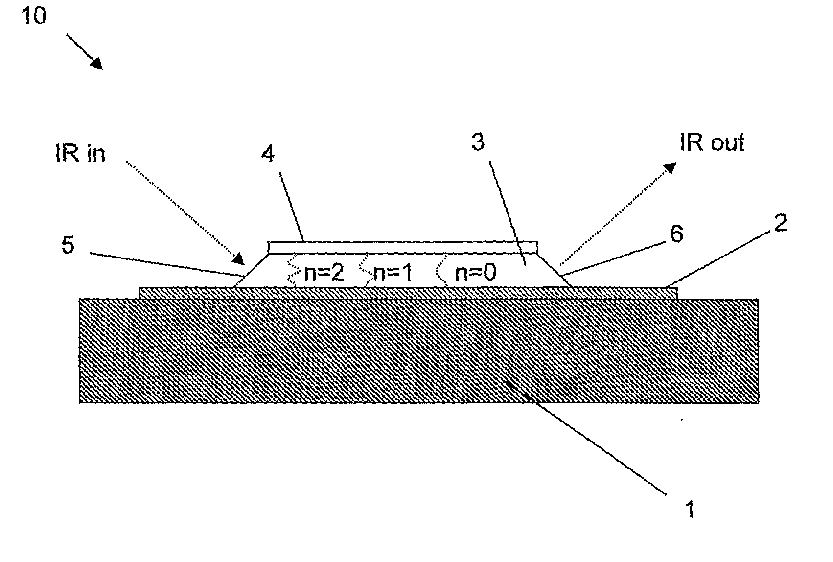 Optical Sensor Unit for Evanescence Wave Spectroscopy