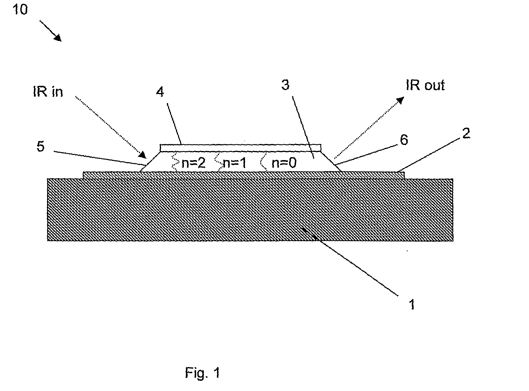 Optical Sensor Unit for Evanescence Wave Spectroscopy