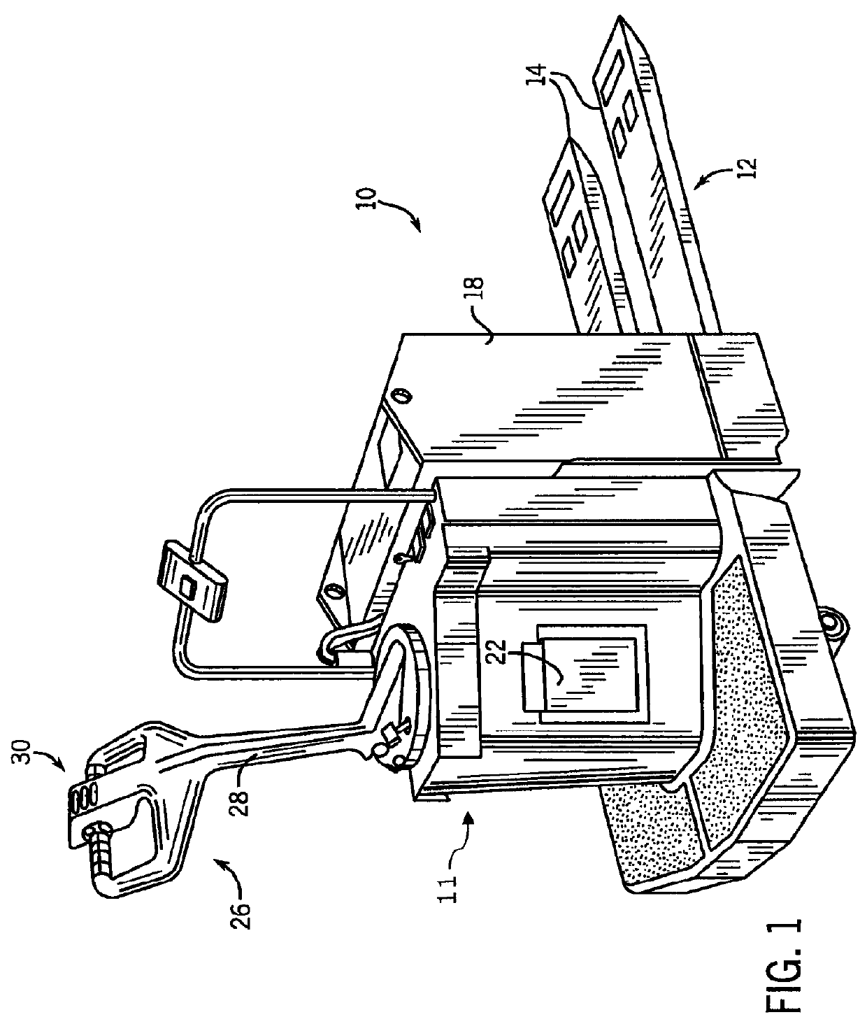 Pallet truck with calculated fork carriage height