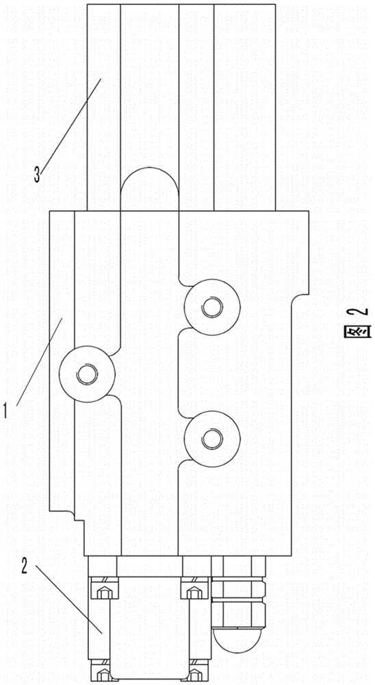 Dispenser for tractor with automatic reset function