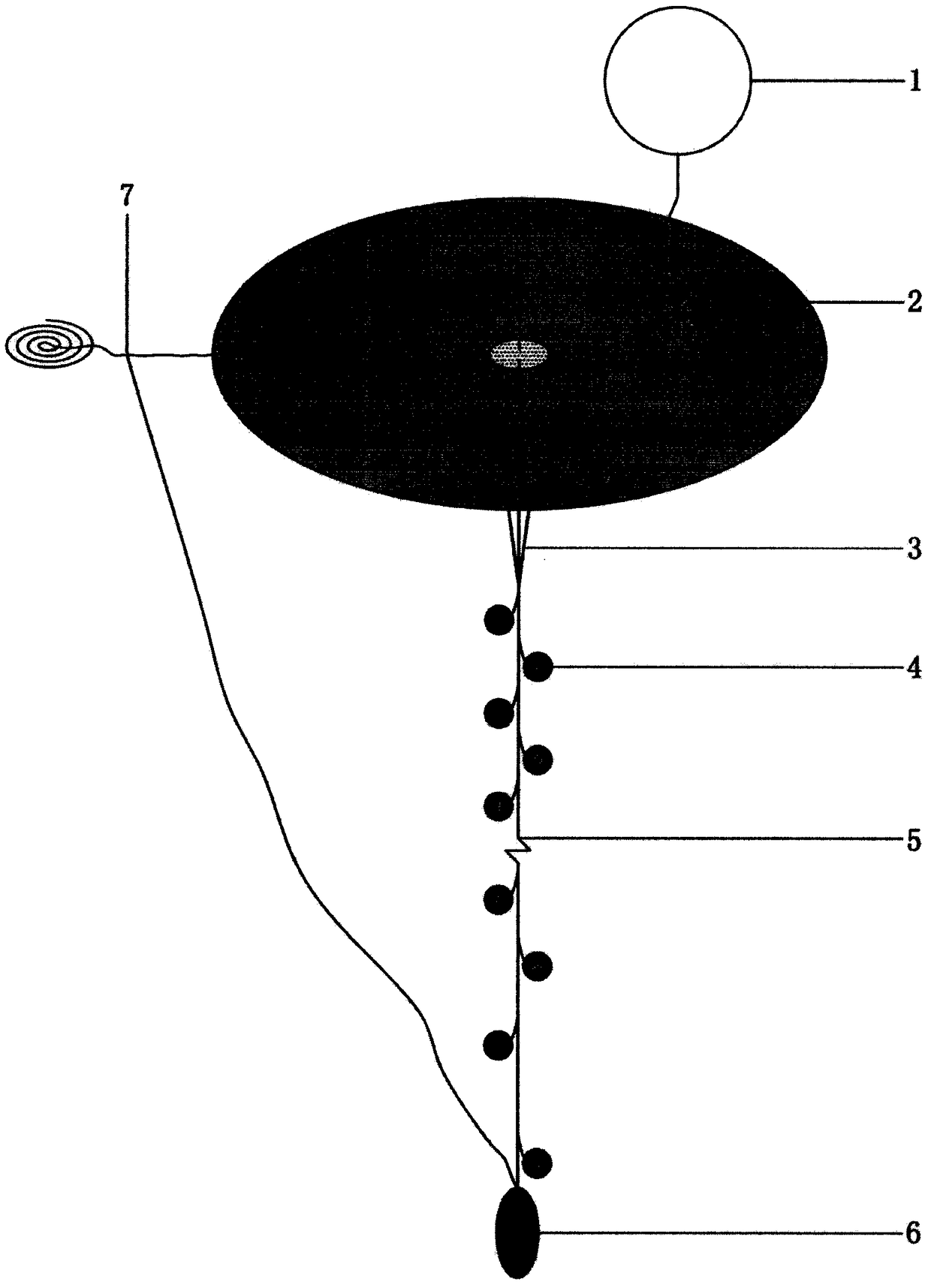 A kind of embankment loophole sealing device