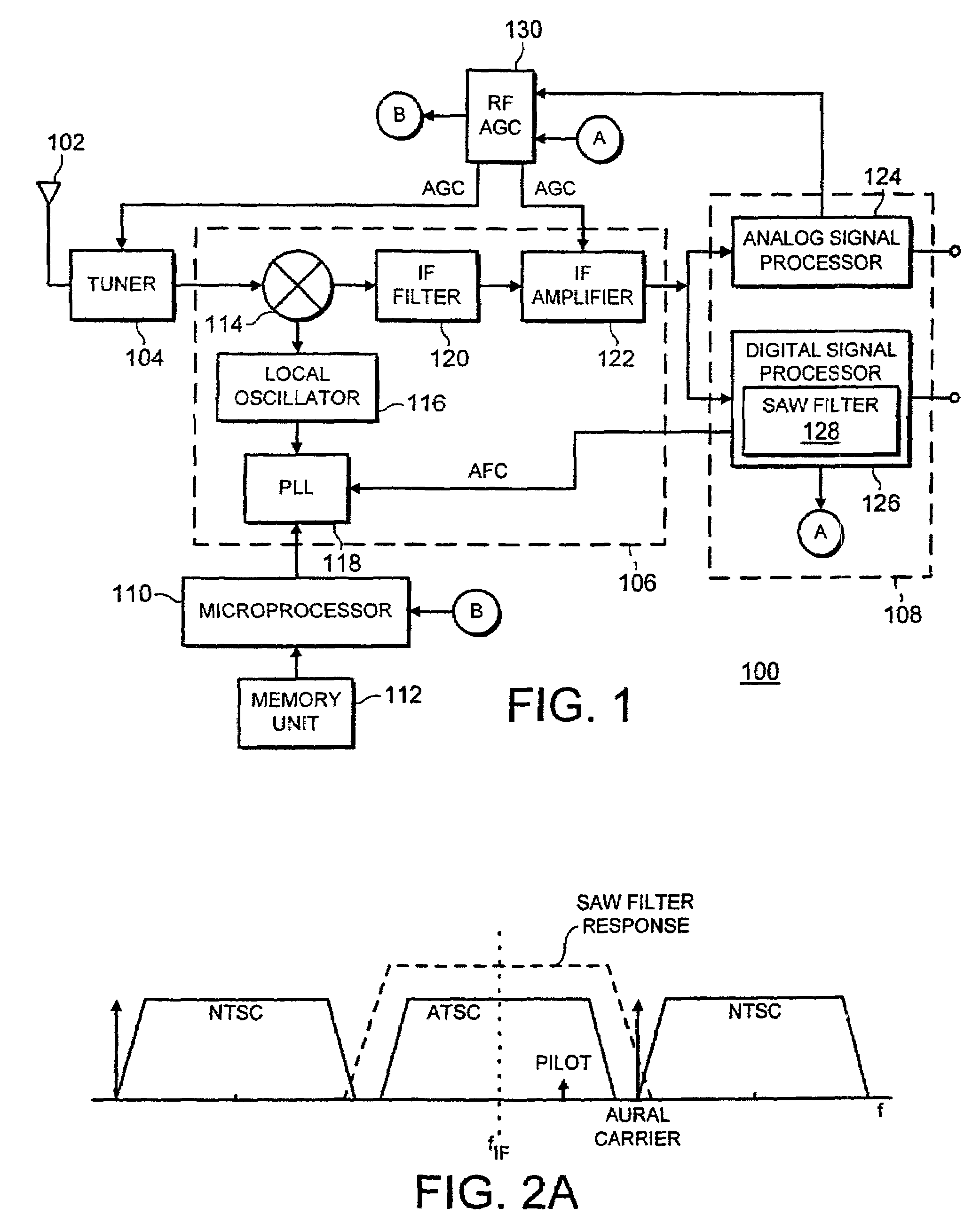 Television receiver for digital signals with offset tuning provisions