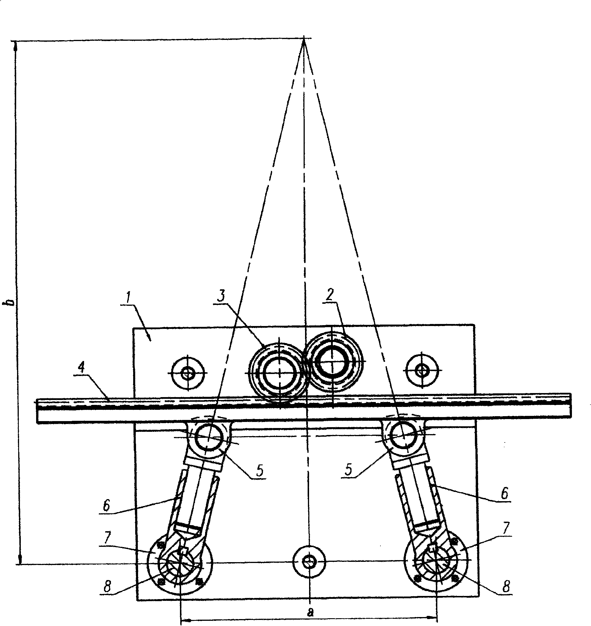 Car steering linkage mechanism