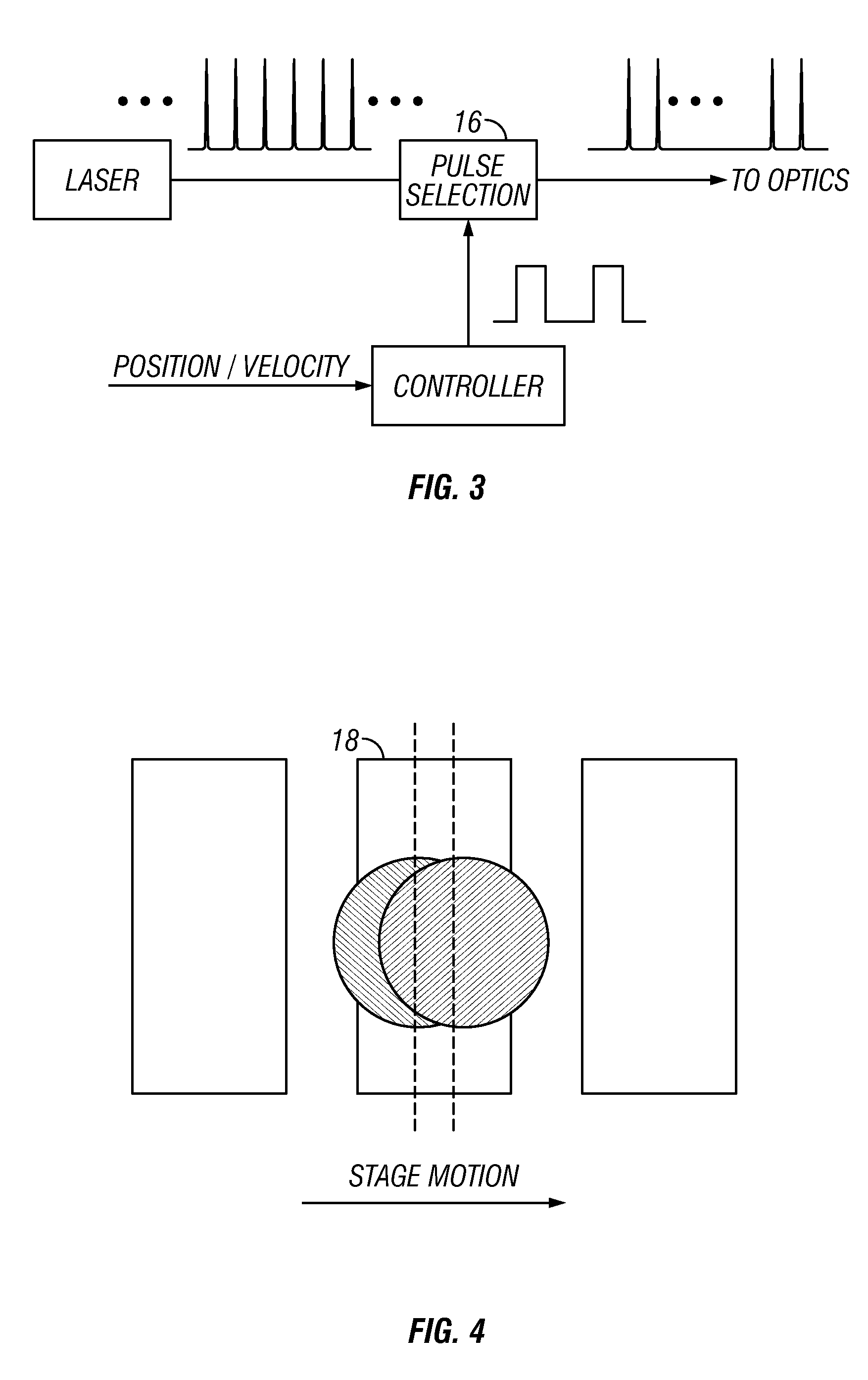 Link processing with high speed beam deflection