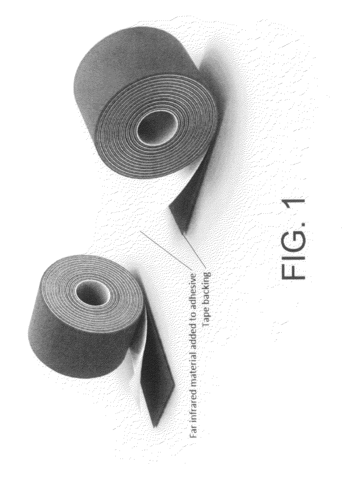 Method of Producing and Introducing a Far Infrared Device By Way of Adhesive Tape