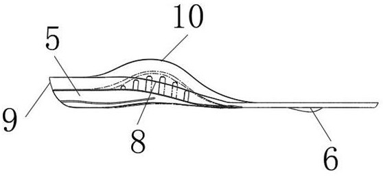 Foot pad for adjusting stress of different human bodies