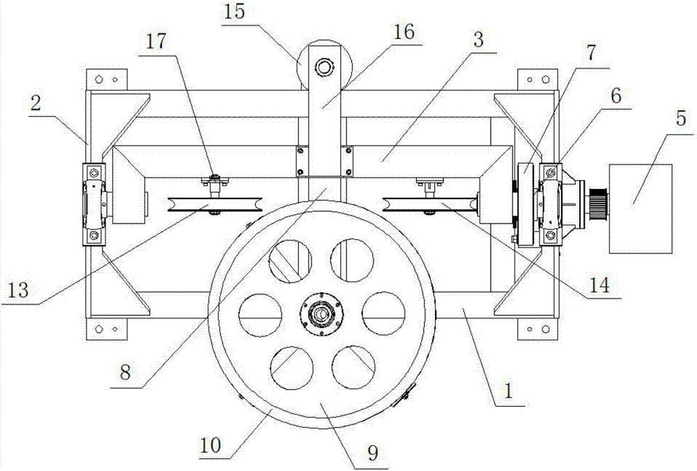 Isolation device of a coiled crawler traction type cable forming machine