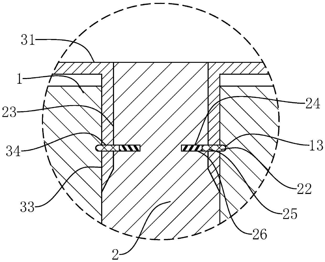 Stable lock bolt