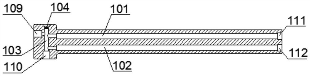 Double-medium pressure accumulation device with pressure offset adjusting function