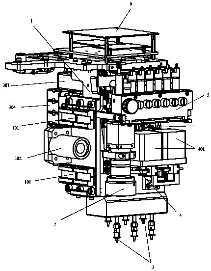 High speed placement head