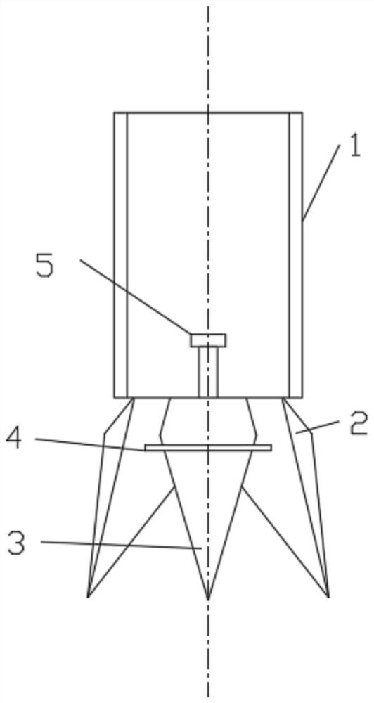 Prefabricated hollow pile pipe valve-type pile shoe and construction method thereof