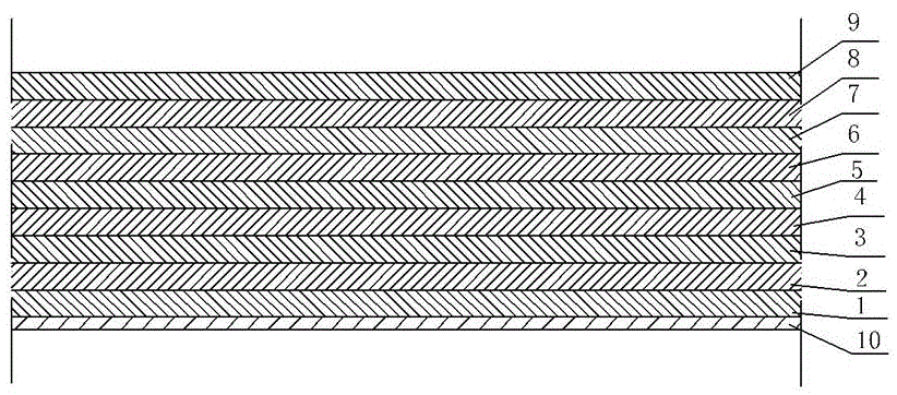 Gold and silver red miniature laser fluorescent anti-counterfeiting pull wire and its manufacturing method