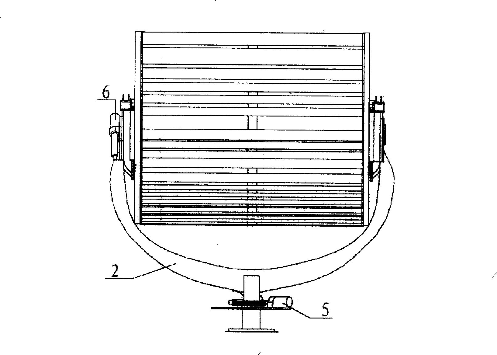 Automatic tracking type solar generator