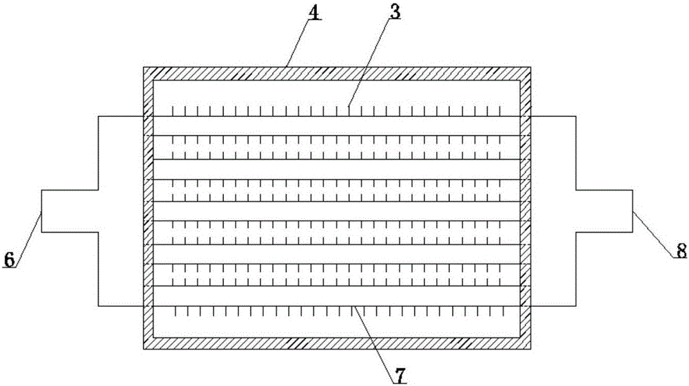 LNG vaporizer utilizing phase-change heat transfer technology and vaporization method