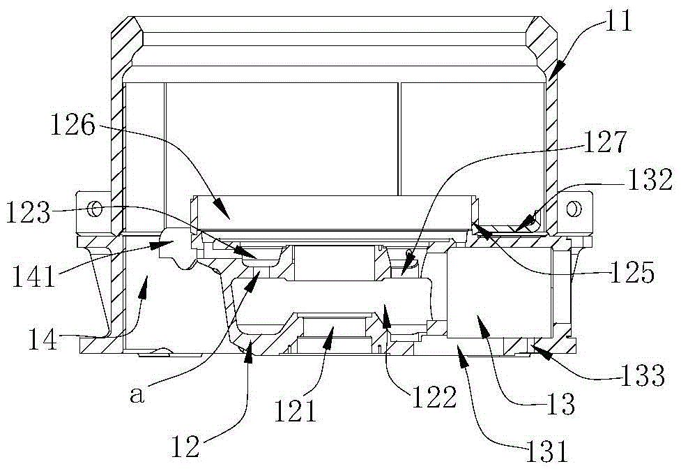 A multi-cylinder cone crusher frame