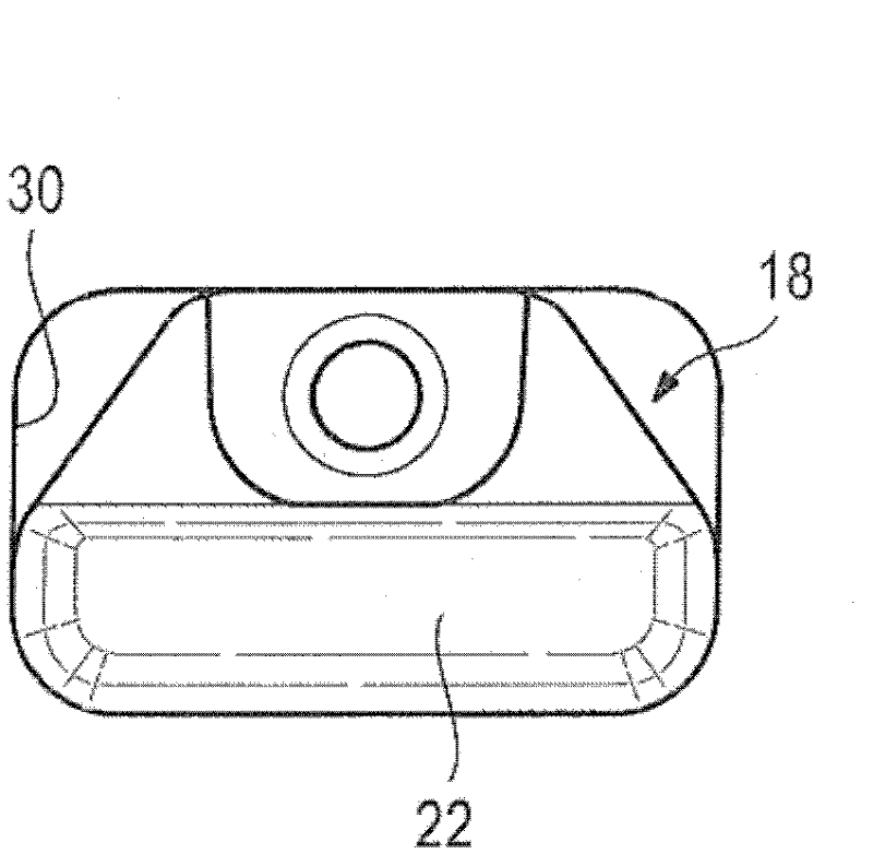 Rotating cutting tool and guide insert therefor