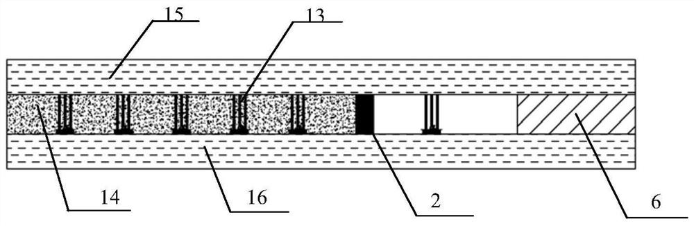 Deep gentle dip narrow vein ore-pillar-free continuous exploitation method