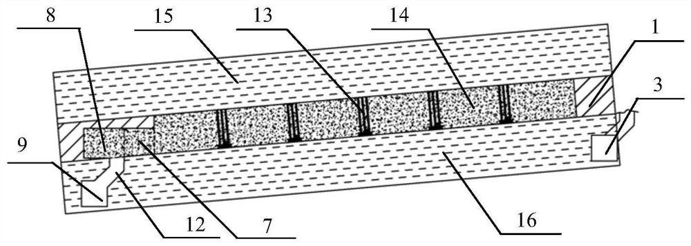 Deep gentle dip narrow vein ore-pillar-free continuous exploitation method