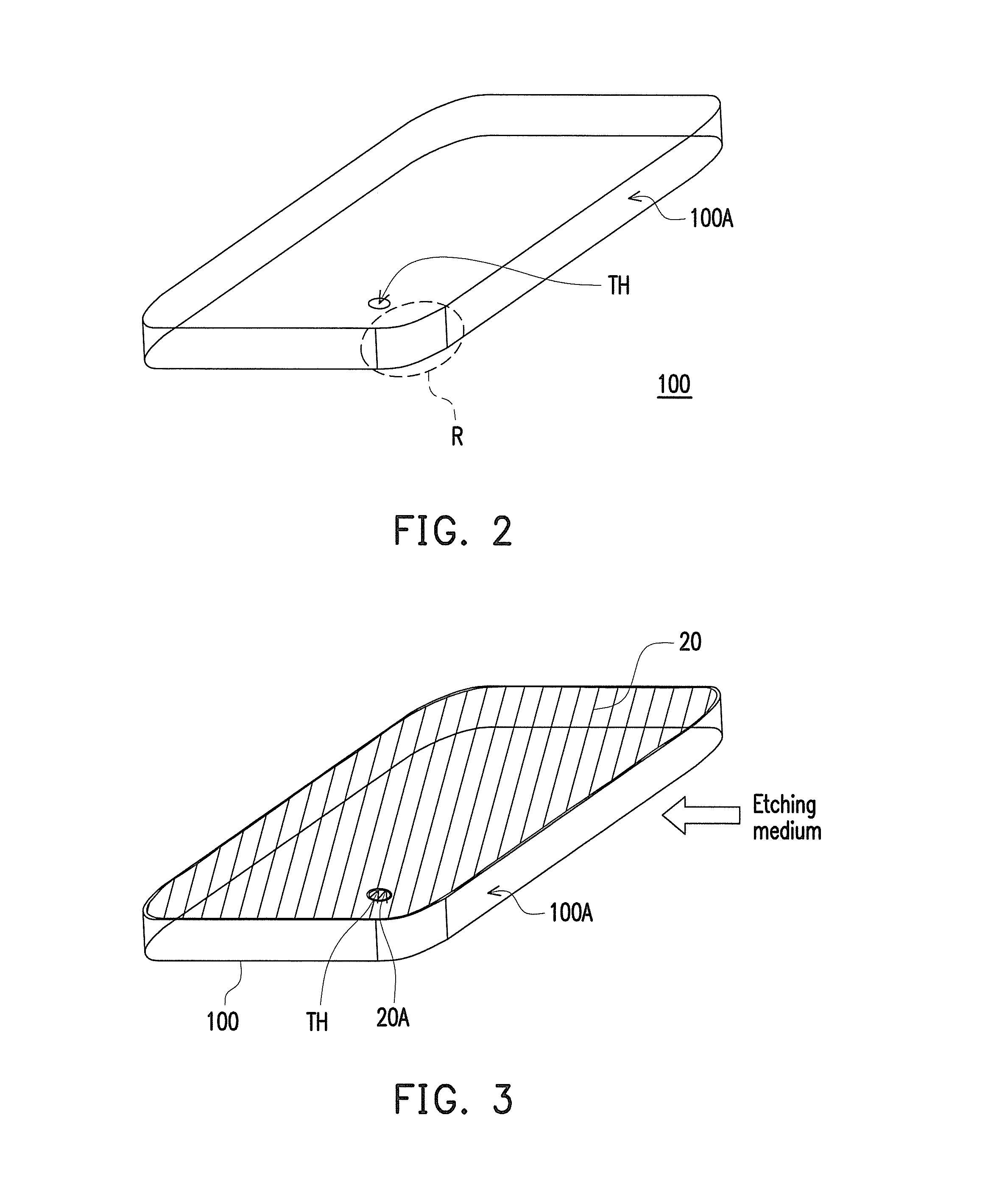 Rigid substrate, touch panel, and processing method of rigid substrate