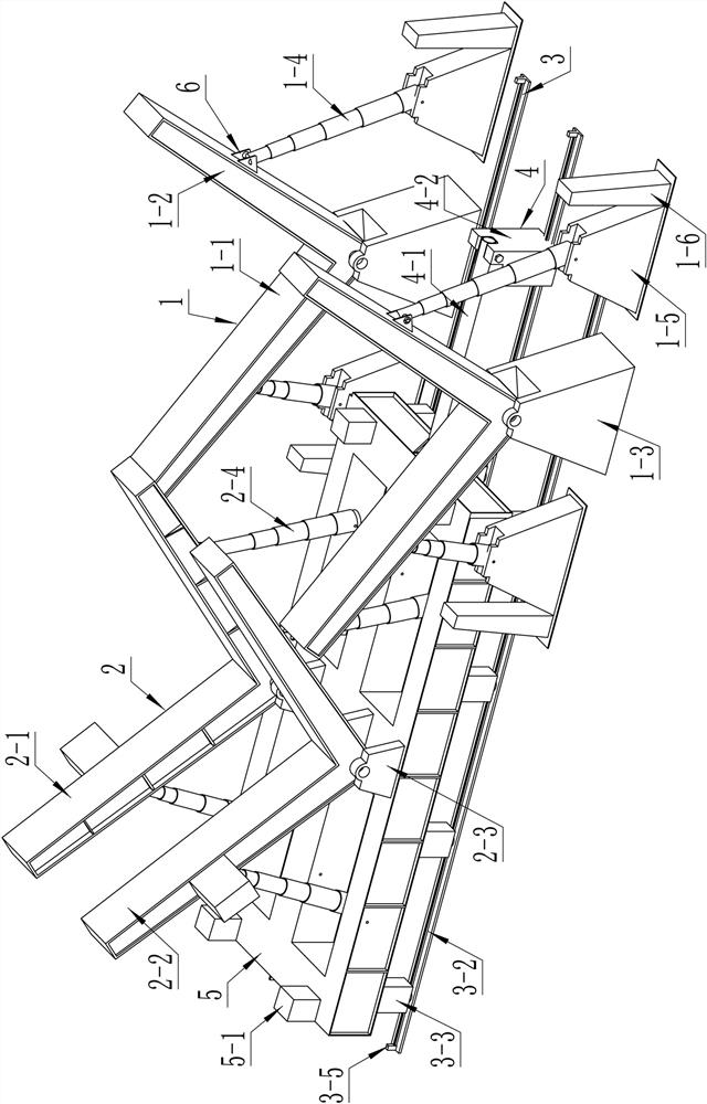 A prefabricated square culvert handling device