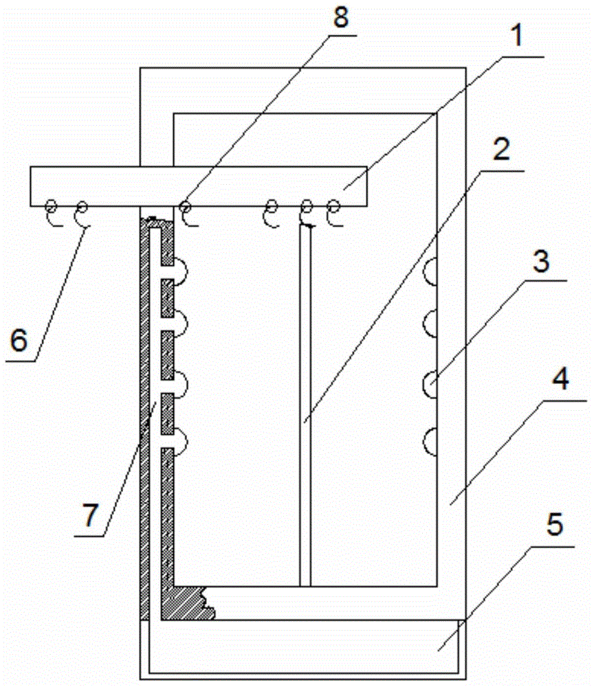 Ironing device for garment factory