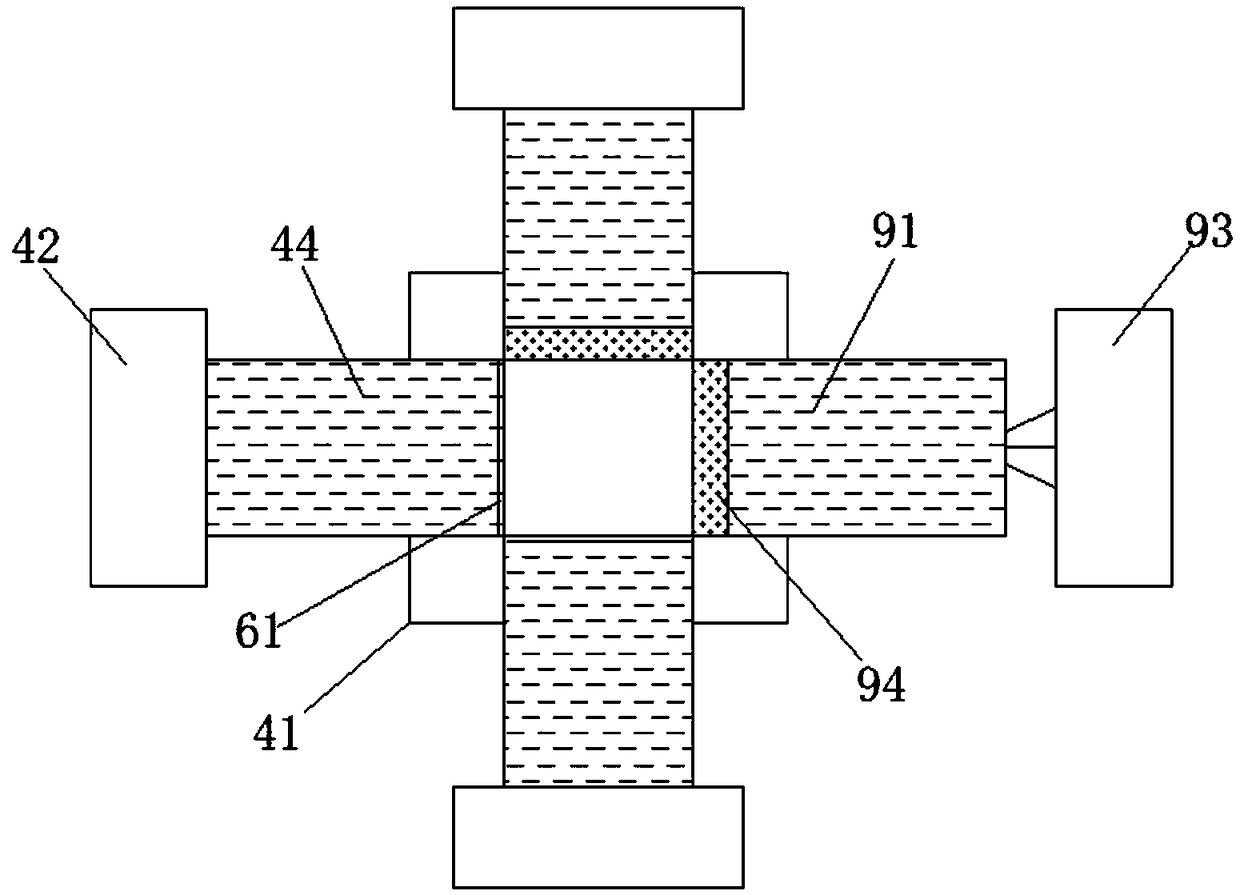 Rock impact loading-unloading confining pressure testing system and using method thereof