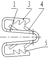 Memory alloy artificial cervical intervertebral disc