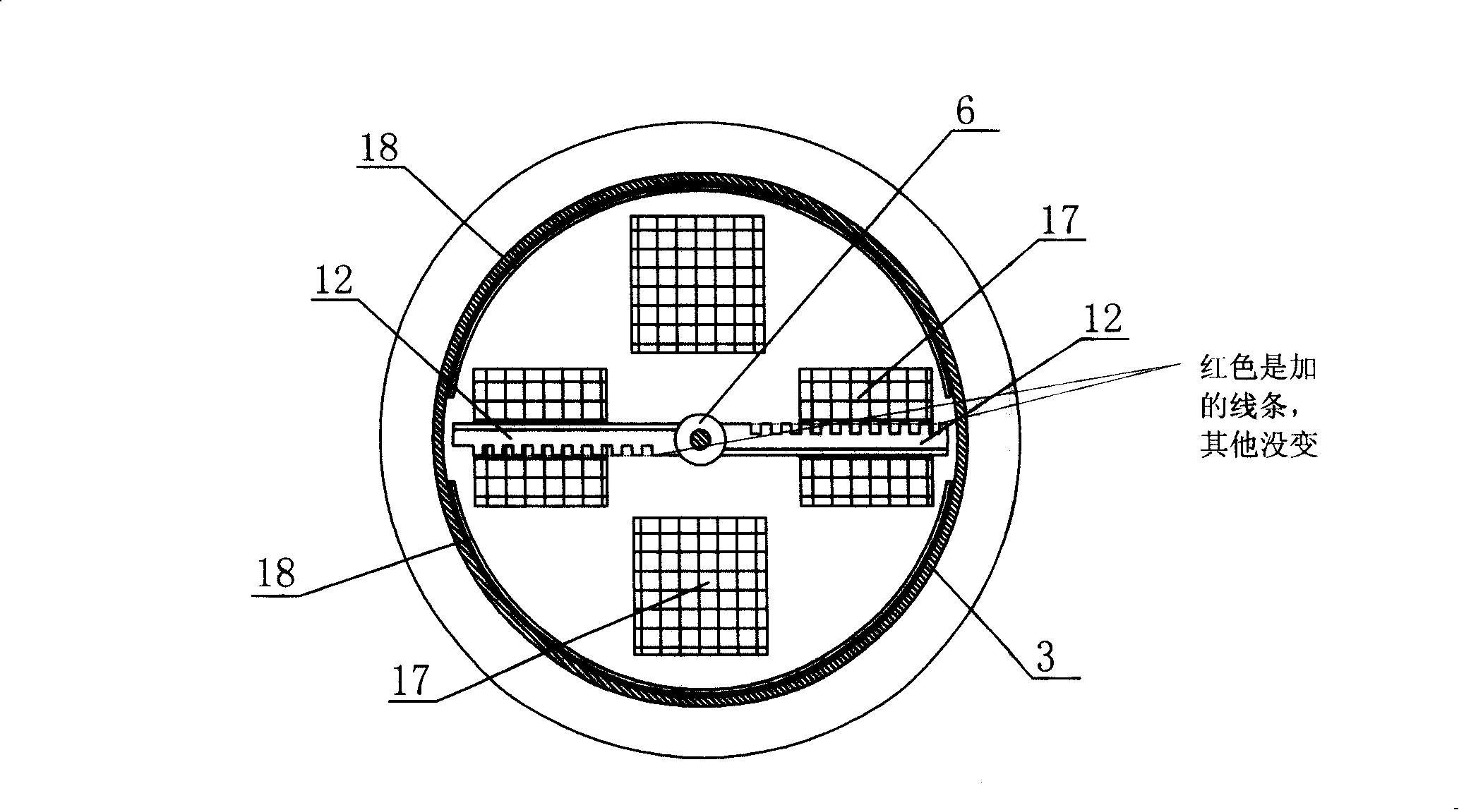 Artificial snowing device