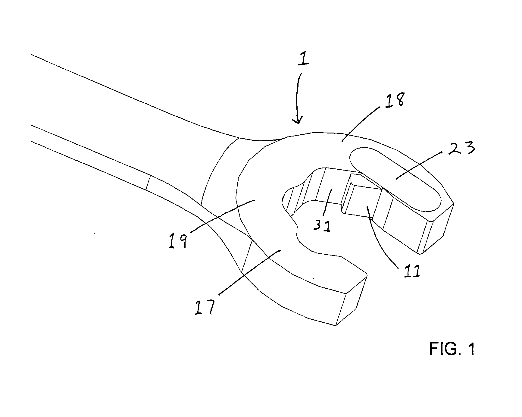 Ratchetable open-ended wrench