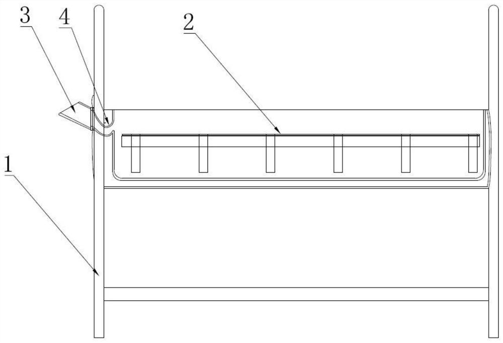 Planting flower stand capable of automatically supplying water and processing device of planting flower stand