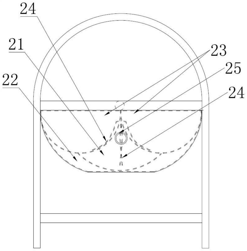 Planting flower stand capable of automatically supplying water and processing device of planting flower stand