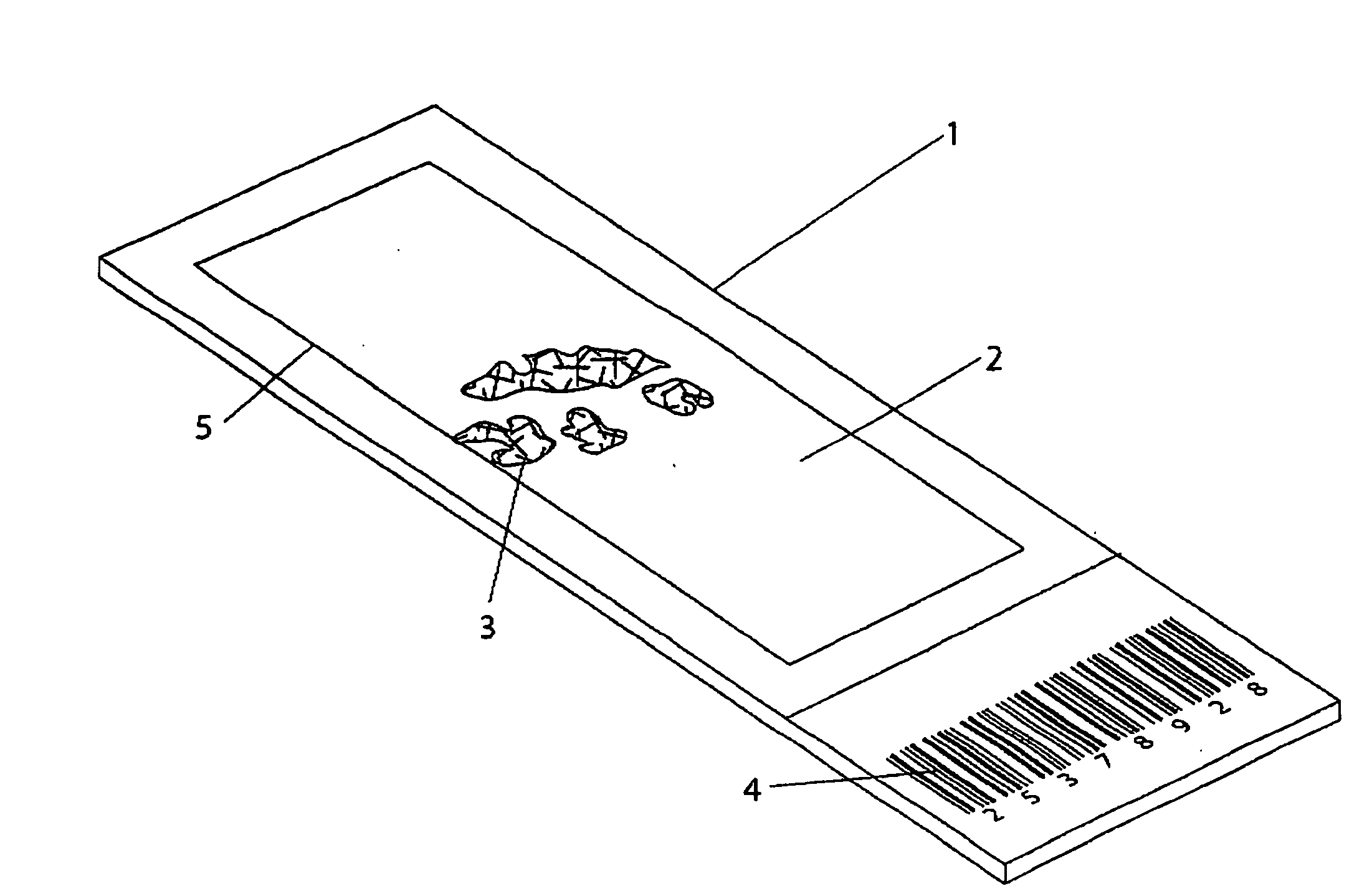 Microscope slide cover with integrated reservoir