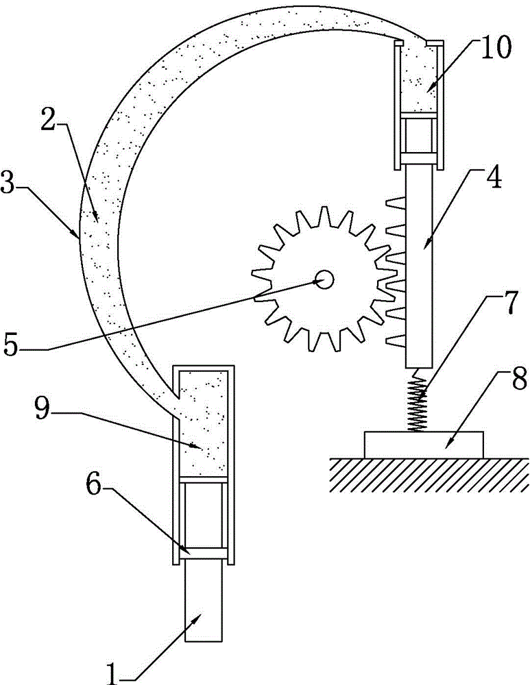 Hydraulic transmission pressure gauge