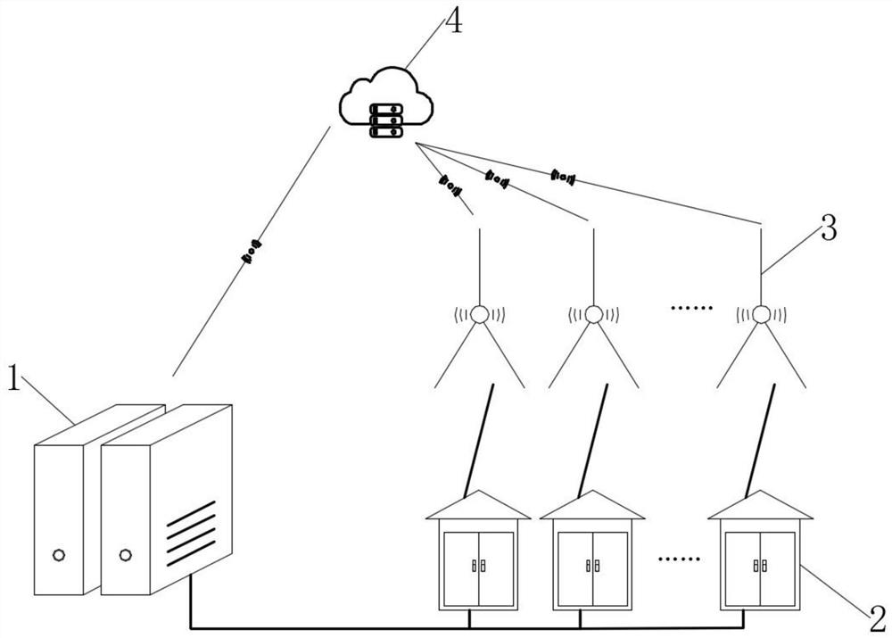 A wireless network transmitting terminal equipped with an optical fiber detection device for communication engineering
