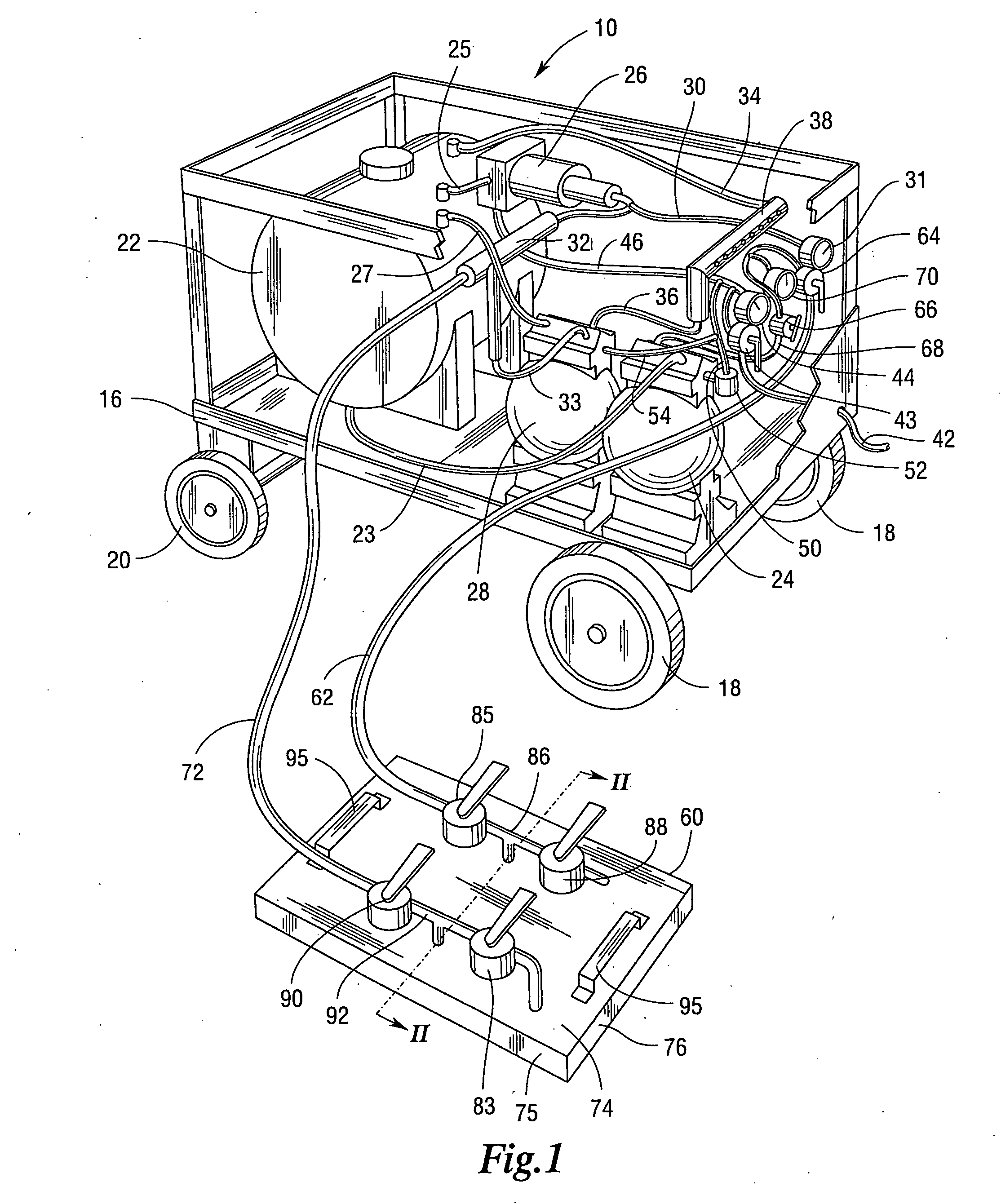 Apparatus and method for treating and impregnating porous structures