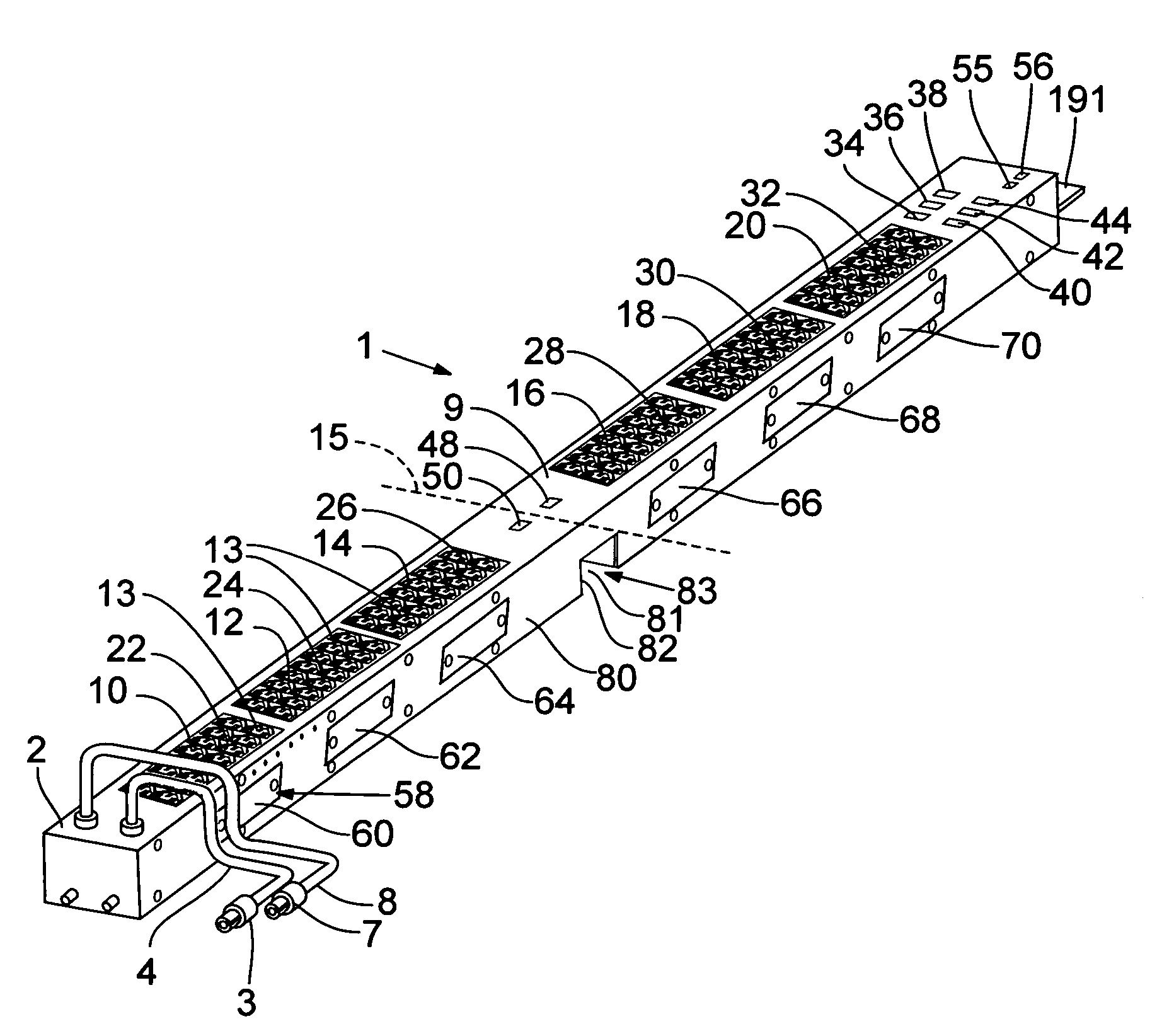 Electrical circuit apparatus with fuse access section