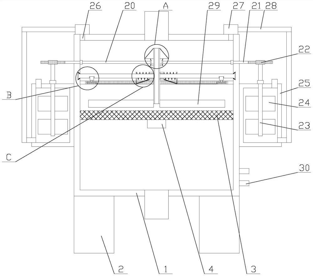 Screening equipment for new material production