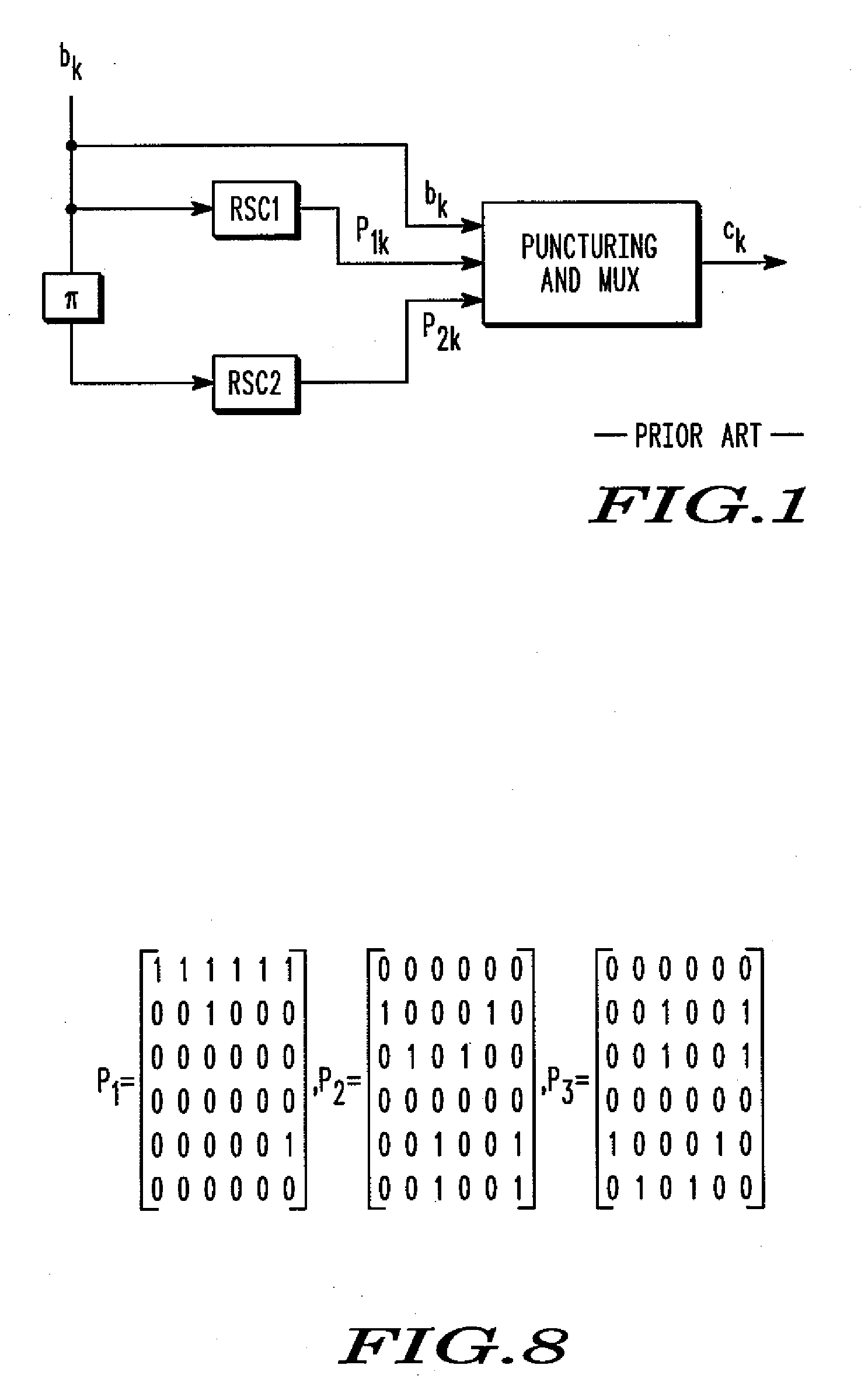 Block puncturing for turbo code based incremental redundancy