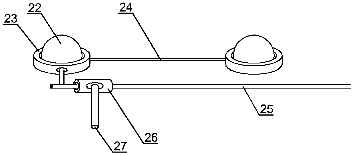 A single-page printing side shifting device