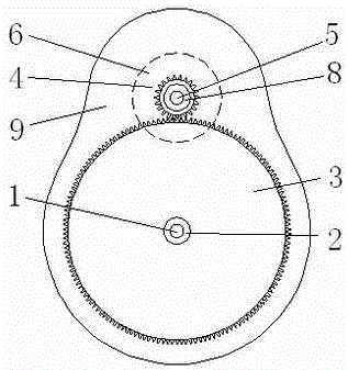 Rolling motion based power generation device