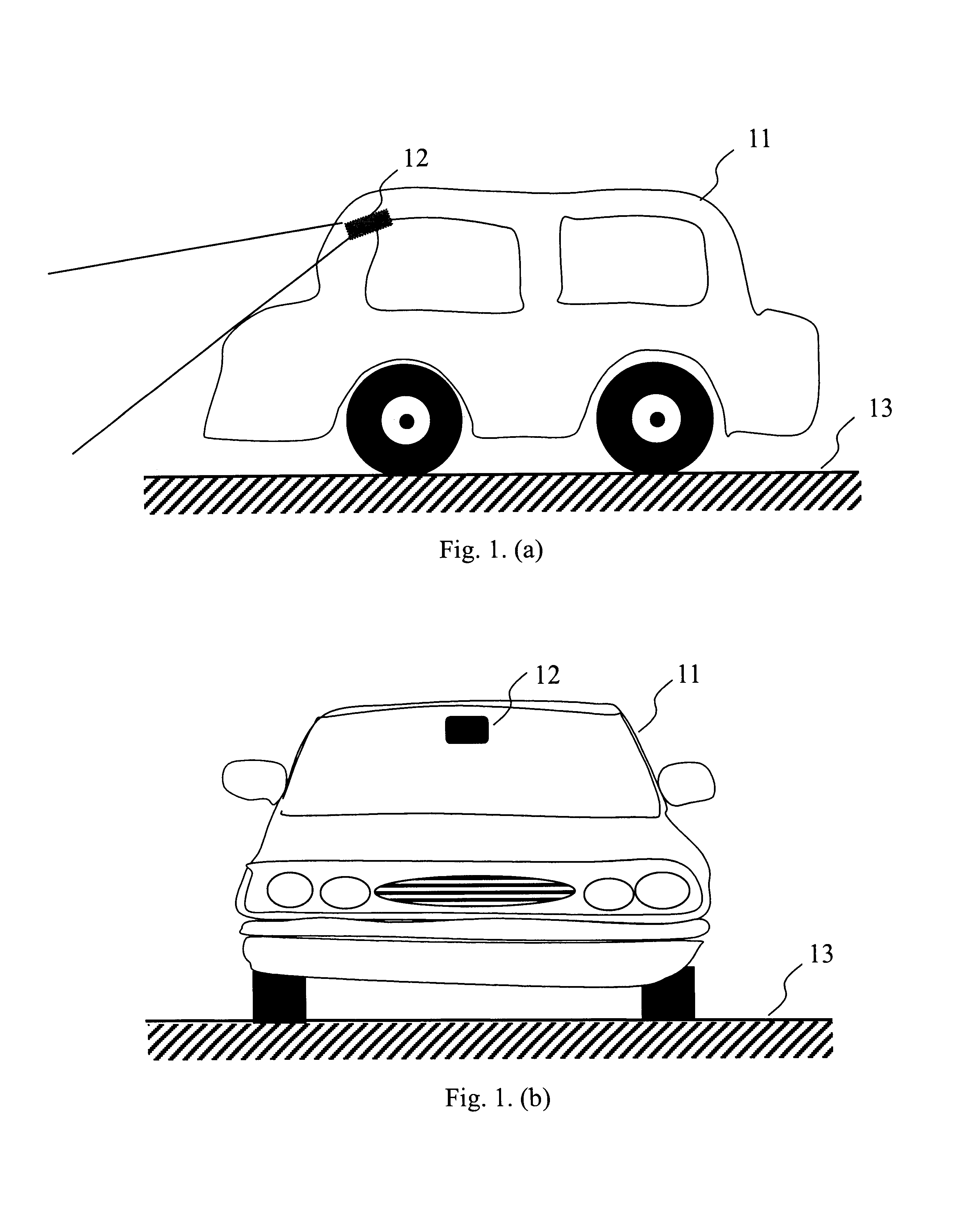 Monocular computer vision aided road vehicle driving for safety