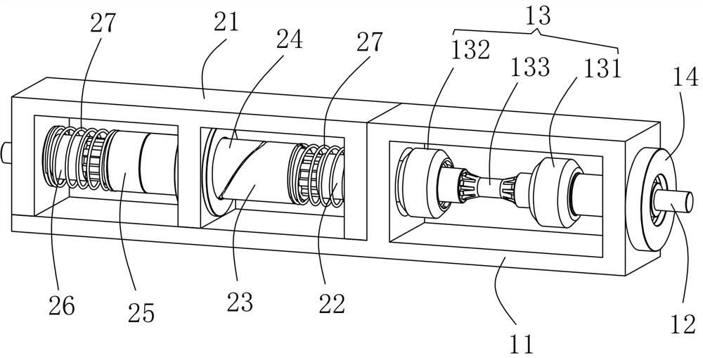 A linear flexible variable stiffness adaptive artificial joint transmission device